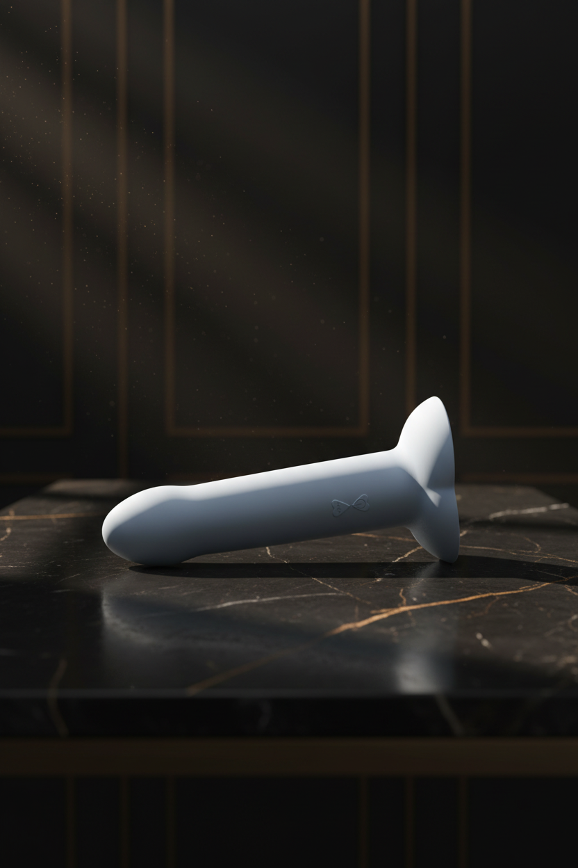 You2Toys Heart Guy Blue Vibrator mit Saugfuß und ergonomischem Design