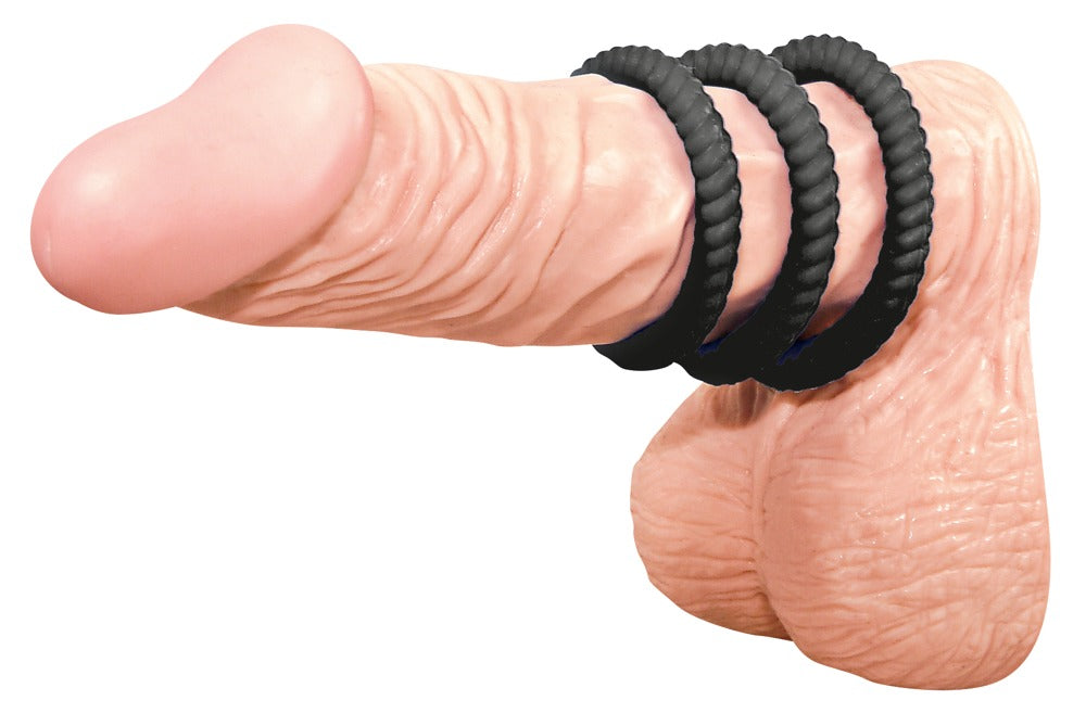 Anwendung der You2Toys Lust Penisringe in Kombination