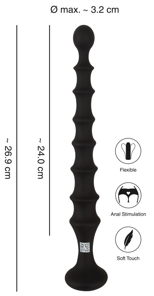 Abmessungen des You2Toys Magic Anal Wand No. 2 Analstabs
