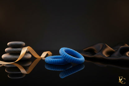 Blaues Penisringe Set mit drei Größen von You2Toys