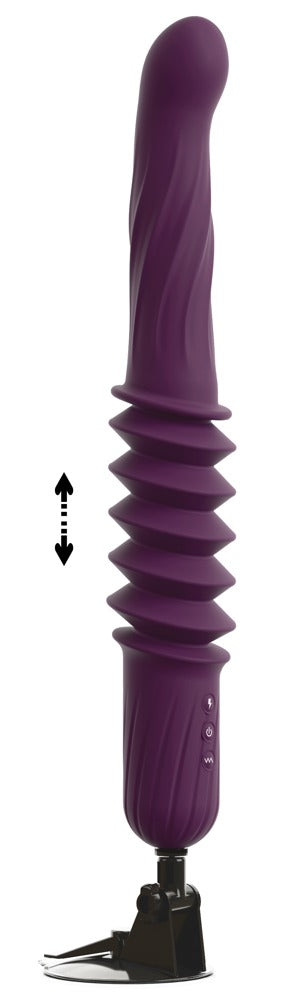 Detailansicht eines Stoßvibrators mit sanfter Wellenstruktur