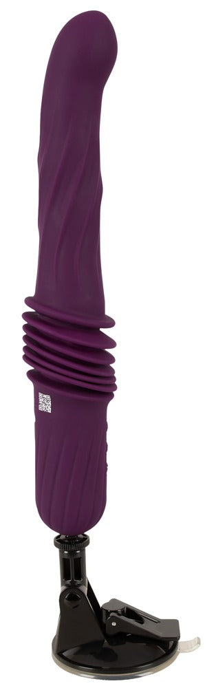 Stoßvibrator mit stabiler Standfunktion und Saugfuß
