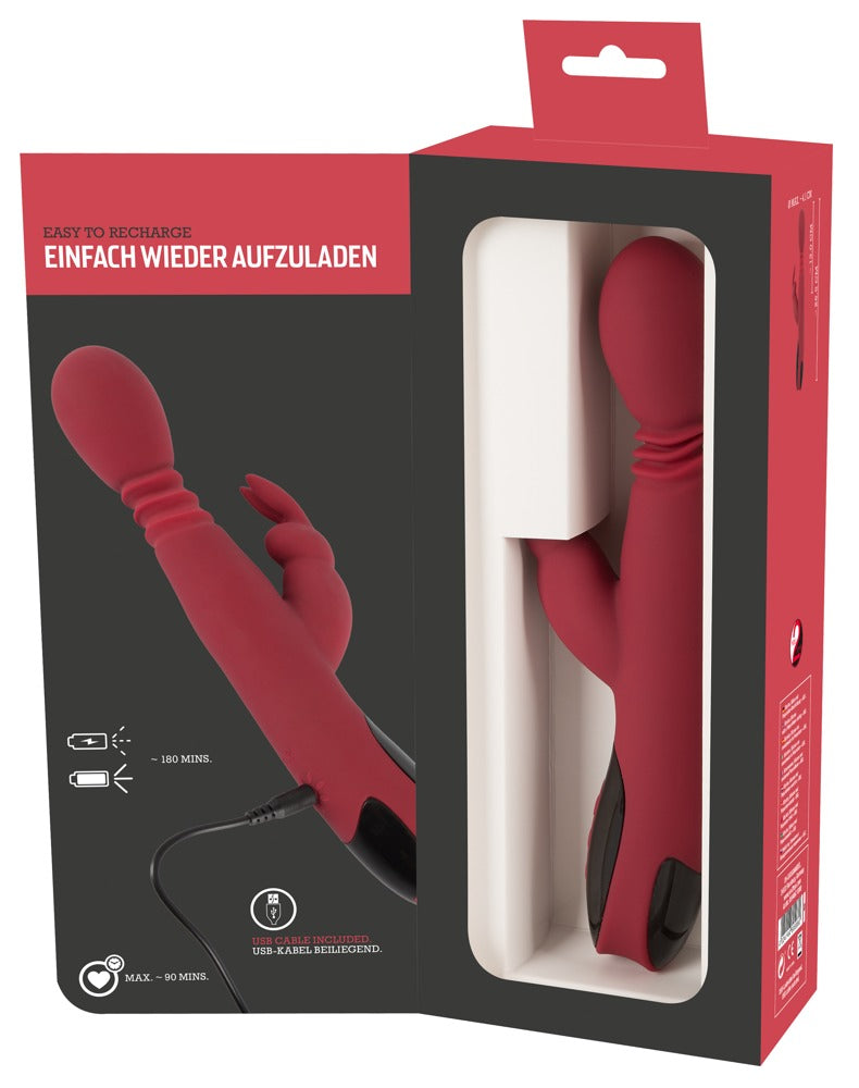 You2Toys Silicone Rabbit Vibrator in Verpackung mit Sichtfenster