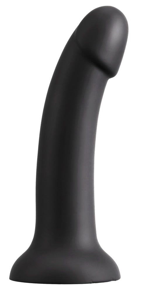 Gebogener Silikon Dildo für gezielte Stimulation Detailansicht