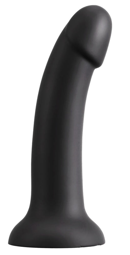 Gebogener Silikon Dildo für gezielte Stimulation Detailansicht