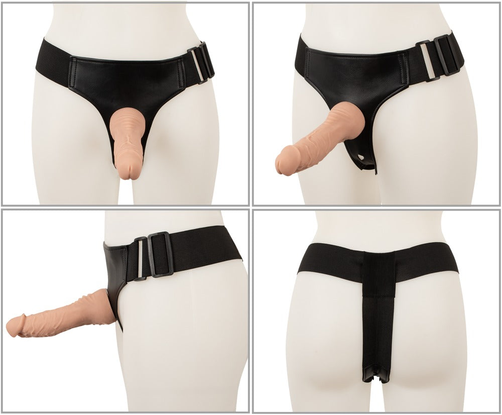 Strap-on Set Anwendung innen und außen kombiniert