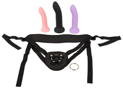 You2Toys Strap-on Set mit 3 Dildos und verstellbarem Harness Übersicht