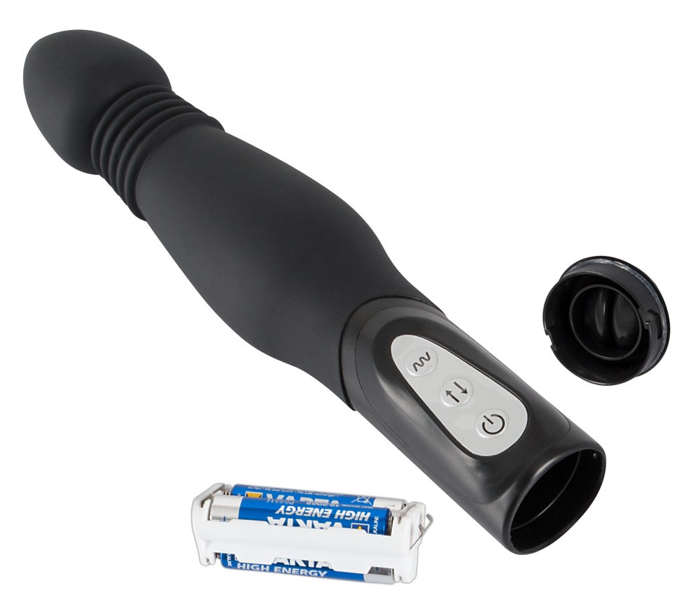 Batteriefach des You2Toys Thrusting Anal Vibe für AAA Batterien