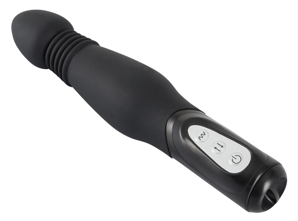 Detailansicht der Bedienelemente des You2Toys Thrusting Anal Vibe
