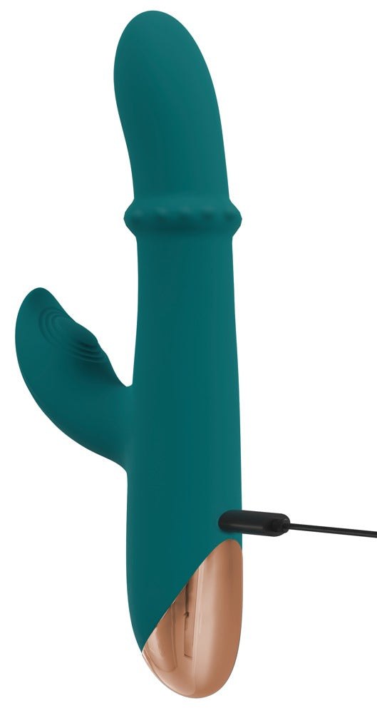 Detail des Schaftes und der Vibrationsspitze des You2Toys Rabbit Vibrators
