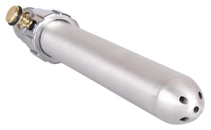 Seitenansicht der You2Toys Total Splash Intimdusche aus Aluminium