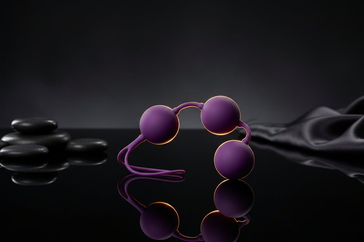Velvet Balls von You2Toys in elegantem Design für sinnliches Beckenbodentraining.
